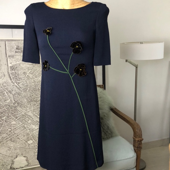 Moschino Dresses & Skirts - Moschino Cheap and Chic Vintage navy dress